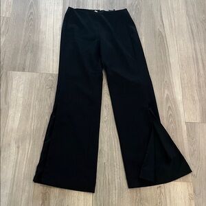 Lovers + Friends Black Wide Leg Pants